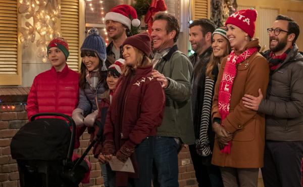 Mason Davis, Elizabeth Ho, Hayes MacArthur, Lucas Jaye, Ashley Tisdale, Dennis Quaid, Brent Morin, Bridgit Mendler, Siobhan Murphy, and Adam Rose in Merry Happy Whatever. Mason Davis, Elizabeth Ho, Hayes MacArthur, Lucas Jaye, Ashley Tisdale, Dennis Quaid, Brent Morin, Bridgit Mendler, Siobhan Murphy, and Adam Rose in Merry Happy Whatever.