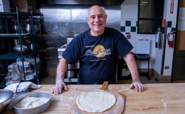 Peter Reinhart, master baker and James Beard-award winning author of the new book Pizza Quest: My Never-Ending Search For the Perfect Pizza. Peter Reinhart, master baker and James Beard-award winning author of the new book Pizza Quest: My Never-Ending Search For the Perfect Pizza.