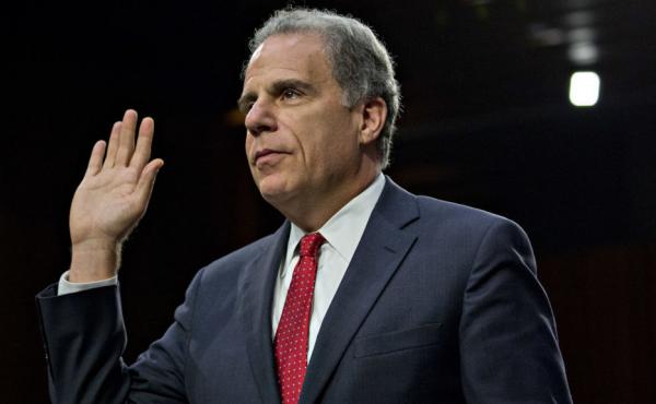 Michael Horowitz, the Department of Justice inspector general, swears in to a Senate Judiciary Committee hearing last year. Michael Horowitz, the Department of Justice inspector general, swears in to a Senate Judiciary Committee hearing last year.