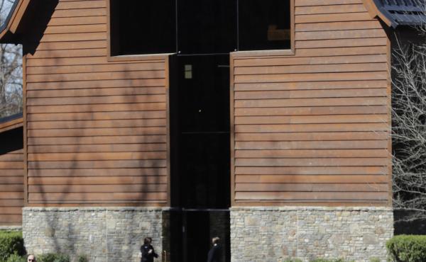 The casket of the Rev. Billy Graham is moved during his funeral service at the Billy Graham Library on Friday in Charlotte, N.C. The casket of the Rev. Billy Graham is moved during his funeral service at the Billy Graham Library on Friday in Charlotte, N.C.