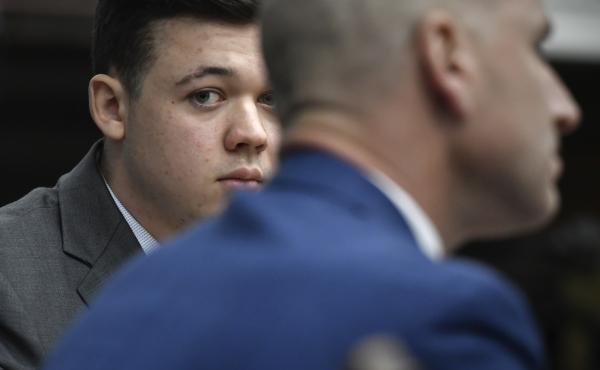 Kyle Rittenhouse listens as Judge Bruce Schroeder talks about how the jury will view video during deliberations in Kyle Rittenhouse's trial at the Kenosha County Courthouse on Wednesday in Kenosha, Wisc. Kyle Rittenhouse listens as Judge Bruce Schroeder talks about how the jury will view video during deliberations in Kyle Rittenhouse's trial at the Kenosha County Courthouse on Wednesday in Kenosha, Wisc.