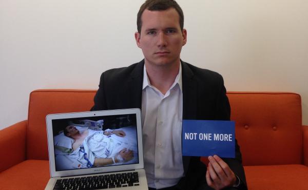 Colin Goddard was shot four times, but says he received an outpouring of support as he recovered. He worries about others who didn't get the same kind of support. Colin Goddard was shot four times, but says he received an outpouring of support as he recovered. He worries about others who didn't get the same kind of support.