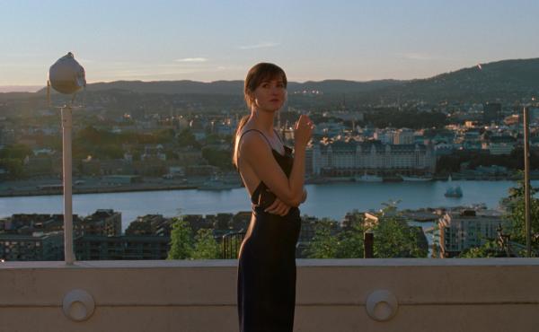 Julie (Renate Reinsve) overlooks the many life-choices she's about to make in The Worst Person in the World. Julie (Renate Reinsve) overlooks the many life-choices she's about to make in The Worst Person in the World.