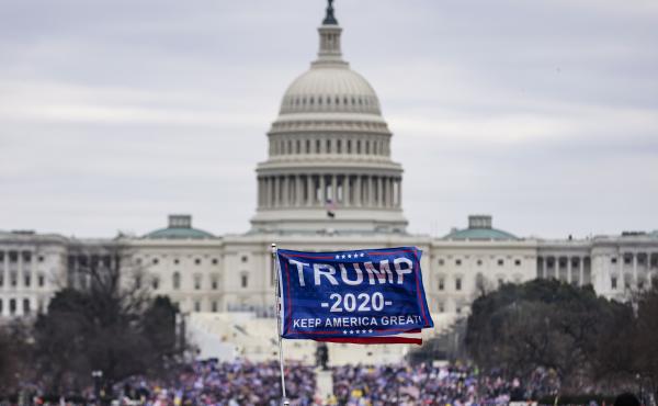 Pro-Trump rioters storm the U.S. Capitol following a rally with President Donald Trump on Jan. 6. His supporters gathered in the nation's capital to protest the ratification of Joe Biden's Electoral College victory. Pro-Trump rioters storm the U.S. Capitol following a rally with President Donald Trump on Jan. 6. His supporters gathered in the nation's capital to protest the ratification of Joe Biden's Electoral College victory.