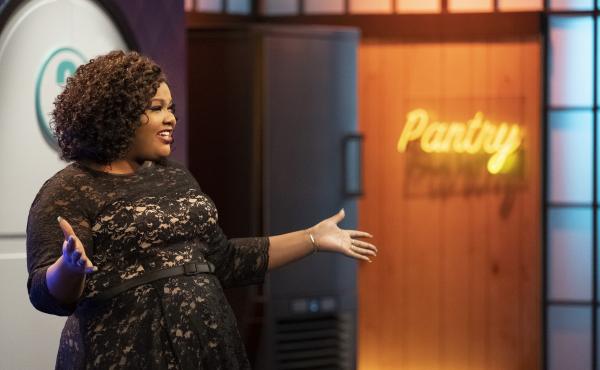 Along with pastry chef Jacques Torres, comedian Nicole Byer hosts Nailed It!, a show that celebrates great failures in cake-making. Along with pastry chef Jacques Torres, comedian Nicole Byer hosts Nailed It!, a show that celebrates great failures in cake-making.