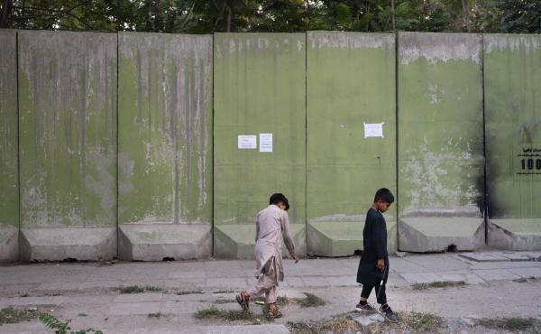 The self-proclaimed Islamic emirate now controls government compounds, universities and other institutions surrounded by blast walls—concrete structures once built to keep out the Taliban, along with bombers from other extremist groups. The self-proclaimed Islamic emirate now controls government compounds, universities and other institutions surrounded by blast walls—concrete structures once built to keep out the Taliban, along with bombers from other extremist groups.