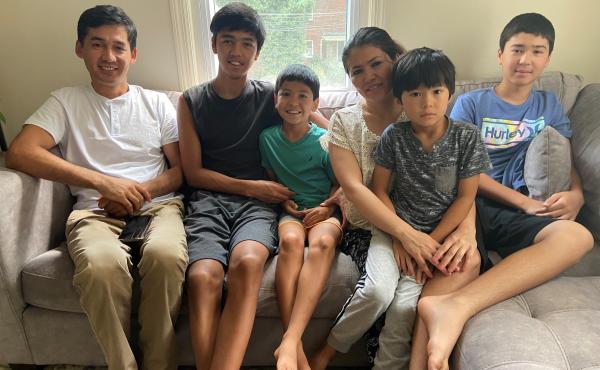 Hossein Mahrammi, his wife, Razia Mahrami, and their four sons came from Kabul to the U.S. on a Special Immigrant Visa or SIV in March 2017. Hossein Mahrammi, his wife, Razia Mahrami, and their four sons came from Kabul to the U.S. on a Special Immigrant Visa or SIV in March 2017.