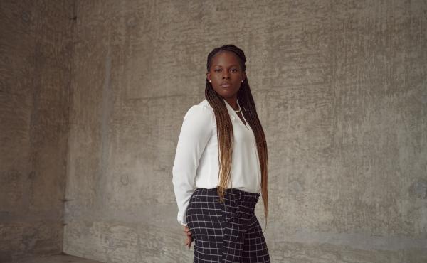 Crystal Ellington, a Black Army veteran, says she was disciplined for returning to base late after a flight delay, while white service members were given a pass for tardiness. Crystal Ellington, a Black Army veteran, says she was disciplined for returning to base late after a flight delay, while white service members were given a pass for tardiness.