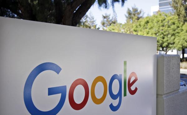 A sign outside Google headquarters in Mountain View, Calif. The tech giant is planning to build a campus in San Jose, Calif. A sign outside Google headquarters in Mountain View, Calif. The tech giant is planning to build a campus in San Jose, Calif.