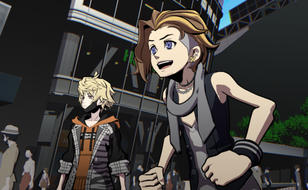 Buddies Rindo and Fret fight for their lives on the streets of a strange alternate Tokyo in NEO: The World Ends With You Buddies Rindo and Fret fight for their lives on the streets of a strange alternate Tokyo in NEO: The World Ends With You