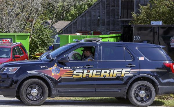 A patrol car is stationed outside the home of deceased Ulrich Klopfer in Crete, Ill., on Sept. 19, 2019. Indiana Attorney General Curtis Hill presided over the mass burial Wednesday of the remains of more than 2,400 fetuses found last year at the suburban A patrol car is stationed outside the home of deceased Ulrich Klopfer in Crete, Ill., on Sept. 19, 2019. Indiana Attorney General Curtis Hill presided over the mass burial Wednesday of the remains of more than 2,400 fetuses found last year at the suburban