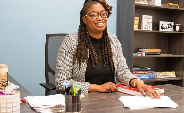 Dr. Danielle Hairston, a psychiatry residency director at Howard University in Washington, D.C., trains and mentors young black doctors. Dr. Danielle Hairston, a psychiatry residency director at Howard University in Washington, D.C., trains and mentors young black doctors.
