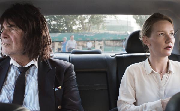 Peter Simonischek and Sandra Hüller in the German-Austrian film Toni Erdmann. Peter Simonischek and Sandra Hüller in the German-Austrian film Toni Erdmann.