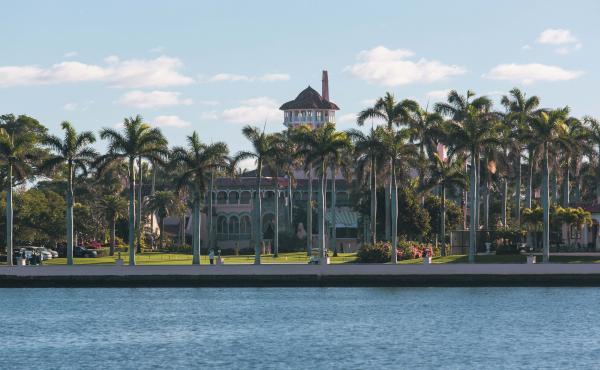 Mar-A-Lago in Palm Beach, Fla., shown last month. Former President Donald Trump hopes to live at the club full-time. Mar-A-Lago in Palm Beach, Fla., shown last month. Former President Donald Trump hopes to live at the club full-time.