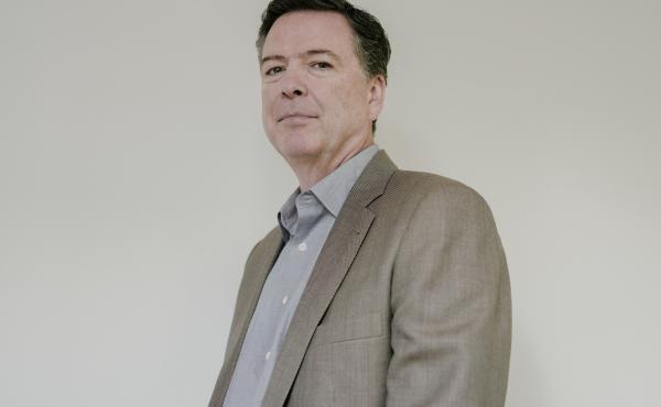 James Comey at NPR's New York bureau. James Comey at NPR's New York bureau.