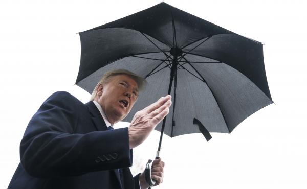 During his remarks to reporters before his departure to Norfolk, Va., President Trump said outside the White House that there was a "possibility that sometime today" there will be a two-week quarantine on parts of New York, Connecticut and New Jersey. During his remarks to reporters before his departure to Norfolk, Va., President Trump said outside the White House that there was a "possibility that sometime today" there will be a two-week quarantine on parts of New York, Connecticut and New Jersey.