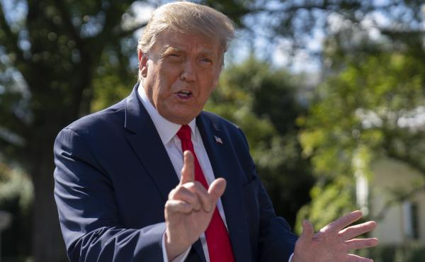President Trump answers questions about his remarks in Tuesday's presidential debate about white supremacist groups after many congressional Republicans suggested he needed to be clearer denouncing the movement. President Trump answers questions about his remarks in Tuesday's presidential debate about white supremacist groups after many congressional Republicans suggested he needed to be clearer denouncing the movement.