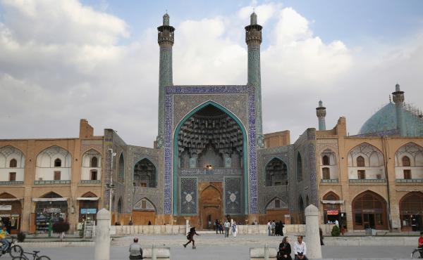 The UNESCO-listed cultural site Naqsh-e Jahan Square in Isfahan, Iran, shown here in 2014, is known for its immense mosques, picturesque bridges and ancient bazaar. The UNESCO-listed cultural site Naqsh-e Jahan Square in Isfahan, Iran, shown here in 2014, is known for its immense mosques, picturesque bridges and ancient bazaar.