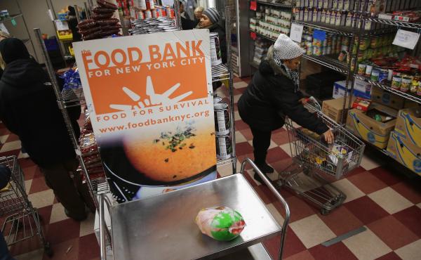 Harlem residents choose free groceries at the Food Bank For New York City in 2013. A number of new rules and actions proposed by the Trump administration could affect poor or low-income people who use government safety net programs. Harlem residents choose free groceries at the Food Bank For New York City in 2013. A number of new rules and actions proposed by the Trump administration could affect poor or low-income people who use government safety net programs.