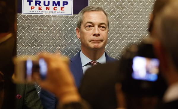 U.K. Independence Party co-founder Nigel Farage visited Donald Trump at Trump Tower days after the U.S. election. Trump suggested the British government appoint Farage to be the U.K.'s ambassador to Washington – advice Prime Minister Theresa May ignored U.K. Independence Party co-founder Nigel Farage visited Donald Trump at Trump Tower days after the U.S. election. Trump suggested the British government appoint Farage to be the U.K.'s ambassador to Washington – advice Prime Minister Theresa May ignored