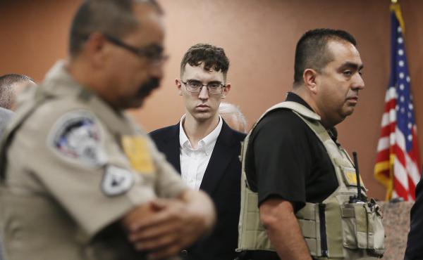 El Paso Walmart shooting suspect Patrick Crusius, shown here during his capital murder arraignment in El Paso, Texas, is accused of killing 22 people. El Paso Walmart shooting suspect Patrick Crusius, shown here during his capital murder arraignment in El Paso, Texas, is accused of killing 22 people.