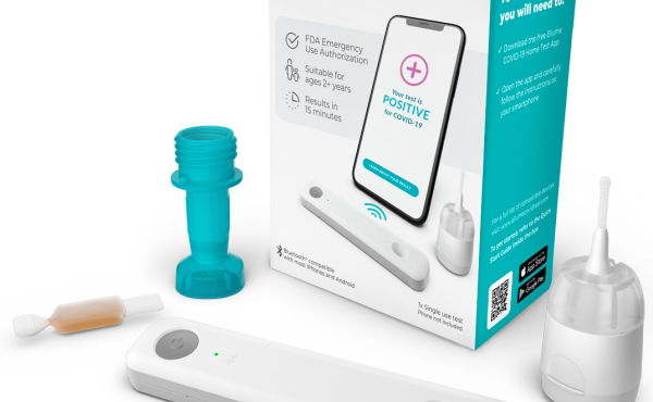 Ellume, an Australian company, manufactures a 15-minute at-home test for the coronavirus, which causes COVID-19. Ellume, an Australian company, manufactures a 15-minute at-home test for the coronavirus, which causes COVID-19.