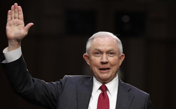 Attorney General Jeff Sessions as he was sworn-in on Capitol Hill in Washington, D.C., in June. He testified that suggestions that he colluded with Russia to interfere in the U.S. presidential election was a "contemptible lie." Attorney General Jeff Sessions as he was sworn-in on Capitol Hill in Washington, D.C., in June. He testified that suggestions that he colluded with Russia to interfere in the U.S. presidential election was a "contemptible lie."