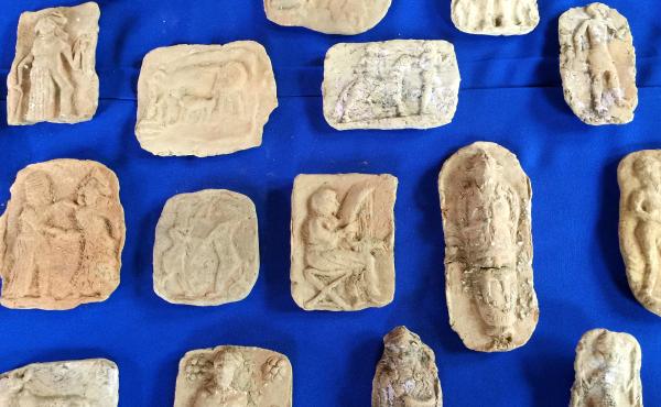 Some of the artifacts that were handed over to Iraq during a ceremony Monday in Washington, D.C. Some of the artifacts that were handed over to Iraq during a ceremony Monday in Washington, D.C.
