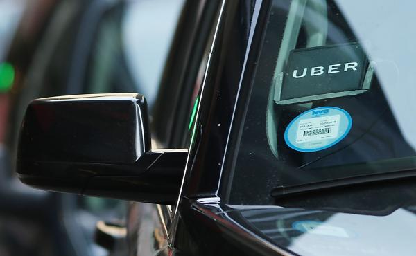 An Uber waits for a client in New York City. The company is partnering with health care organizations to provide patients with reliable transportation. An Uber waits for a client in New York City. The company is partnering with health care organizations to provide patients with reliable transportation.