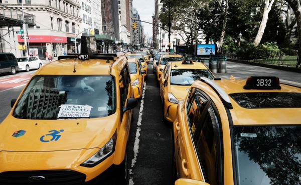 Uber will now list all New York City taxis on its app, a groundbreaking partnership that comes after years of the taxi industry protesting the technology company. Uber will now list all New York City taxis on its app, a groundbreaking partnership that comes after years of the taxi industry protesting the technology company.