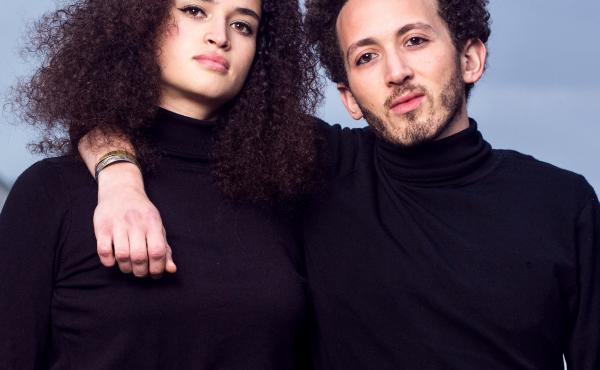 Nesma (left) and Anys are Algerian siblings who came out to each other at a party. They live in Paris, and both identify as queer. "It now makes us stronger and committed together for the queer and Algerian causes," Anys says. Nesma (left) and Anys are Algerian siblings who came out to each other at a party. They live in Paris, and both identify as queer. "It now makes us stronger and committed together for the queer and Algerian causes," Anys says.