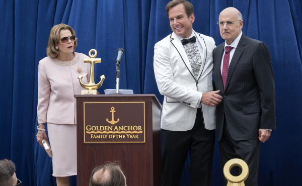 Jessica Walter, Will Arnett and Jeffrey Tambor in Arrested Development. Jessica Walter, Will Arnett and Jeffrey Tambor in Arrested Development.