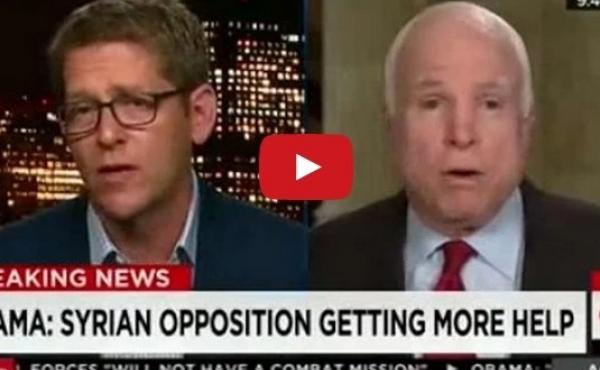 Former White House press secretary Jay Carney and Sen. John McCain (R-Ariz.) faced off on CNN. Former White House press secretary Jay Carney and Sen. John McCain (R-Ariz.) faced off on CNN.