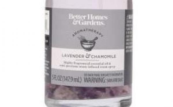 Walmart is recalling about 3,900 bottles of Better Homes and Gardens-branded Essential Oil Infused Aromatherapy Room Spray with Gemstones in six different scents due to the possibility of a rare and dangerous bacteria discovered. Walmart is recalling about 3,900 bottles of Better Homes and Gardens-branded Essential Oil Infused Aromatherapy Room Spray with Gemstones in six different scents due to the possibility of a rare and dangerous bacteria discovered.