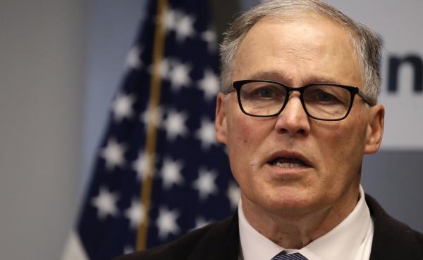 Washington state Gov. Jay Inslee, pictured in March, made climate change at the center of his presidential campaign earlier this year. Washington state Gov. Jay Inslee, pictured in March, made climate change at the center of his presidential campaign earlier this year.