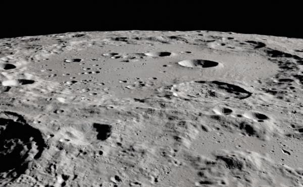 Researchers have detected water molecules in Clavius crater, in the moon's southern hemisphere. The large crater is visible from Earth. Researchers have detected water molecules in Clavius crater, in the moon's southern hemisphere. The large crater is visible from Earth.