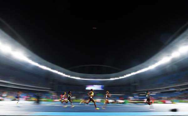 Roughly 35 bills are being proposed that would limit or prohibit transgender women from competing in women's athletics. Above, athletes run in the Women's 400 meter final during the Rio 2016 Olympic Games. Roughly 35 bills are being proposed that would limit or prohibit transgender women from competing in women's athletics. Above, athletes run in the Women's 400 meter final during the Rio 2016 Olympic Games.