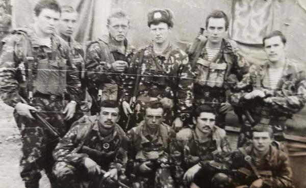Over half a million Soviet troops served in Afghanistan between 1979 and 1989. Among the first deployed was Rustam Khodzhayev, seen posing here (front row, first from the left) with his special operations unit in 1981. Over half a million Soviet troops served in Afghanistan between 1979 and 1989. Among the first deployed was Rustam Khodzhayev, seen posing here (front row, first from the left) with his special operations unit in 1981.