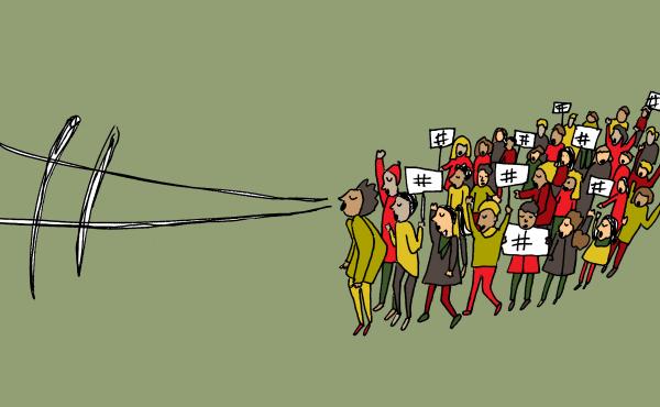 Hashtag activists. Hashtag activists.