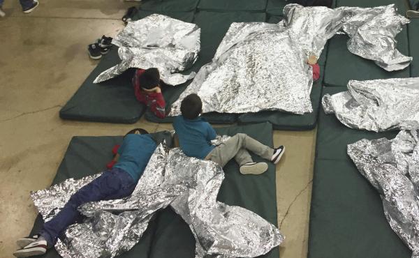 A photo provided by U.S. Customs and Border Protection shows the interior of a CBP facility in McAllen, Texas, on Sunday. Immigration officials have separated thousands of families who crossed the border illegally. Reporters taken on a tour of the facilit A photo provided by U.S. Customs and Border Protection shows the interior of a CBP facility in McAllen, Texas, on Sunday. Immigration officials have separated thousands of families who crossed the border illegally. Reporters taken on a tour of the facilit