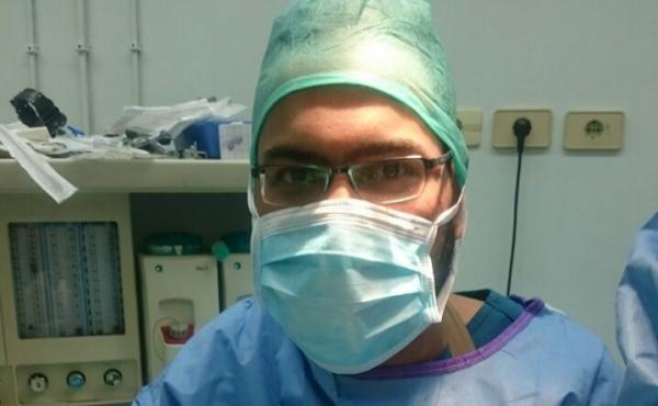 "You have to be calm because people are scared, the civilians and the patients are scared, and they can't see you scared," Dr. Omar Ibrahim says of his years as a surgeon in a Syrian war zone. "You have to be calm because people are scared, the civilians and the patients are scared, and they can't see you scared," Dr. Omar Ibrahim says of his years as a surgeon in a Syrian war zone.