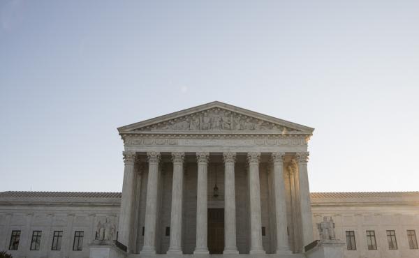 A view of the Supreme Court. A view of the Supreme Court.