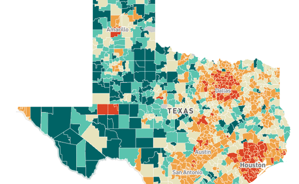 Texas school district funding map Texas school district funding map