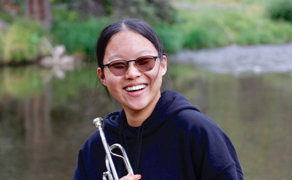 Skylar Tang, a 16-year-old from the San Francisco Bay area, is the winner of the Dr. J. Douglas White Composing & Arranging Contest. Skylar Tang, a 16-year-old from the San Francisco Bay area, is the winner of the Dr. J. Douglas White Composing & Arranging Contest.