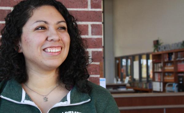 Kristen Hannah Perez, a low-income, high-achieving student from Celina, Texas, plans to attend Dartmouth College next fall. Kristen Hannah Perez, a low-income, high-achieving student from Celina, Texas, plans to attend Dartmouth College next fall.