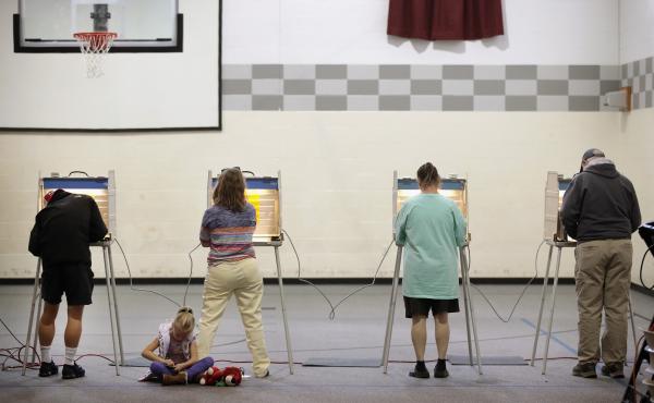 Voters in Kirkwood, Mo., cast ballots on Nov. 6, 2018 that helped decide the balance of power in Congress. Next week they'll get the chance to decide whether to expand Medicaid in their state. The measure could extend health coverage to more than 230,000 Voters in Kirkwood, Mo., cast ballots on Nov. 6, 2018 that helped decide the balance of power in Congress. Next week they'll get the chance to decide whether to expand Medicaid in their state. The measure could extend health coverage to more than 230,000