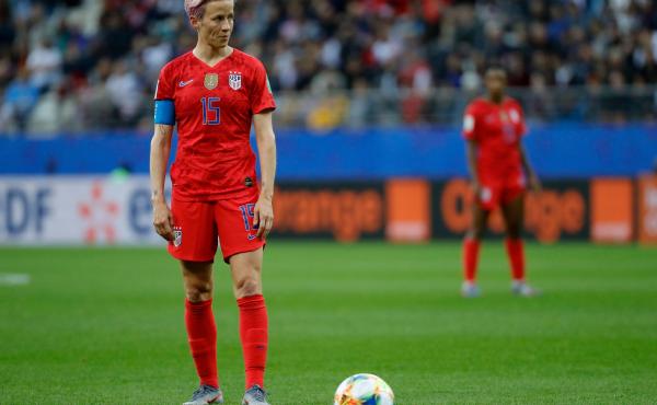 The U.S. will face its first major test in the Women's World Cup Thursday, as it plays Sweden in the final match of the group stage. U.S. forward Megan Rapinoe is seen here during the U.S. game against Thailand. The U.S. will face its first major test in the Women's World Cup Thursday, as it plays Sweden in the final match of the group stage. U.S. forward Megan Rapinoe is seen here during the U.S. game against Thailand.