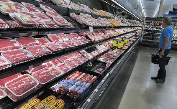 President Trump's order to keep meatpacking plants open is aimed at maintaining the kind of supermarket selection that was seen at a store in southeast Denver on Monday. President Trump's order to keep meatpacking plants open is aimed at maintaining the kind of supermarket selection that was seen at a store in southeast Denver on Monday.