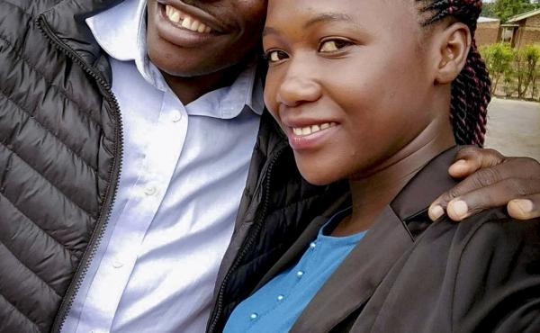 Shadrach Mugoya Levi and his wife, Naomi. Shadrach Mugoya Levi and his wife, Naomi.