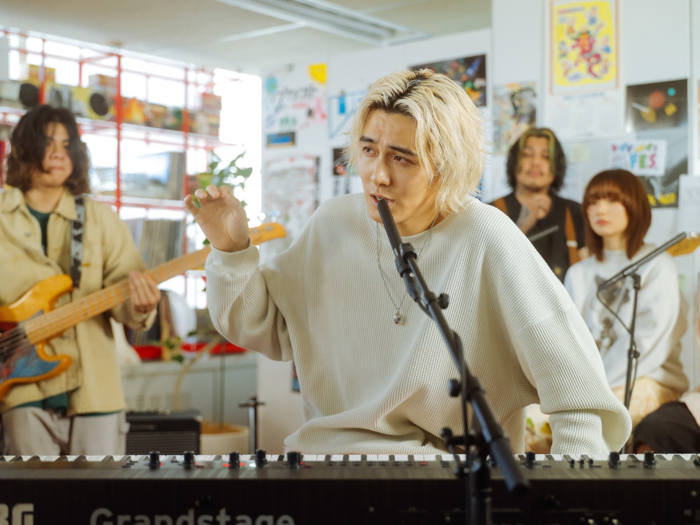 Fuji Kaze performs a Tiny Desk concert JAPAN.